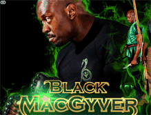 Tablet Screenshot of blackmacgyver.com